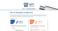 Desktop Screenshot of agilosoftware.com